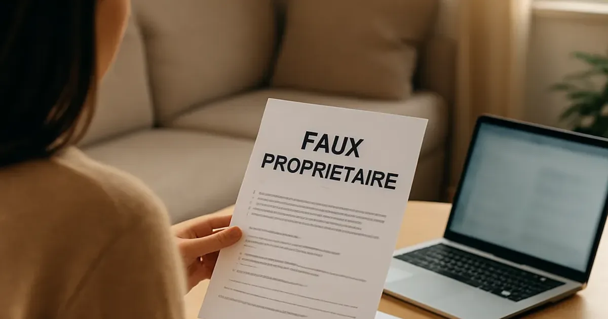 Faux propriétaires : 9 signes d'arnaque avant de payer