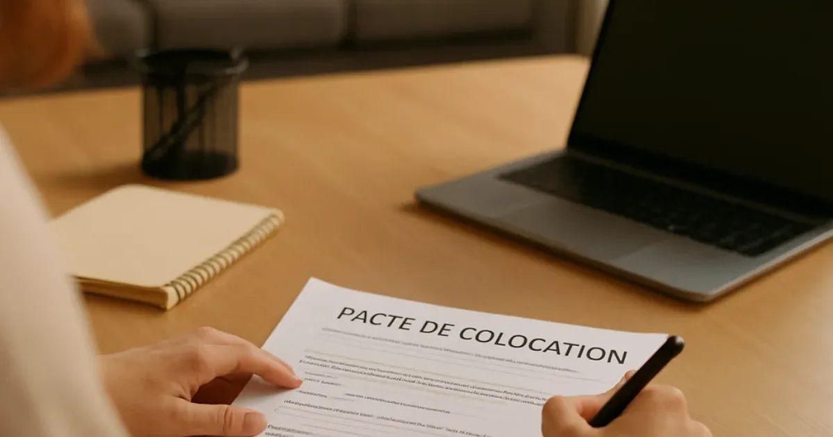 Pacte de colocation : règles de vie et sanctions claires